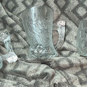 McDonald's Clear Glass Mug Set